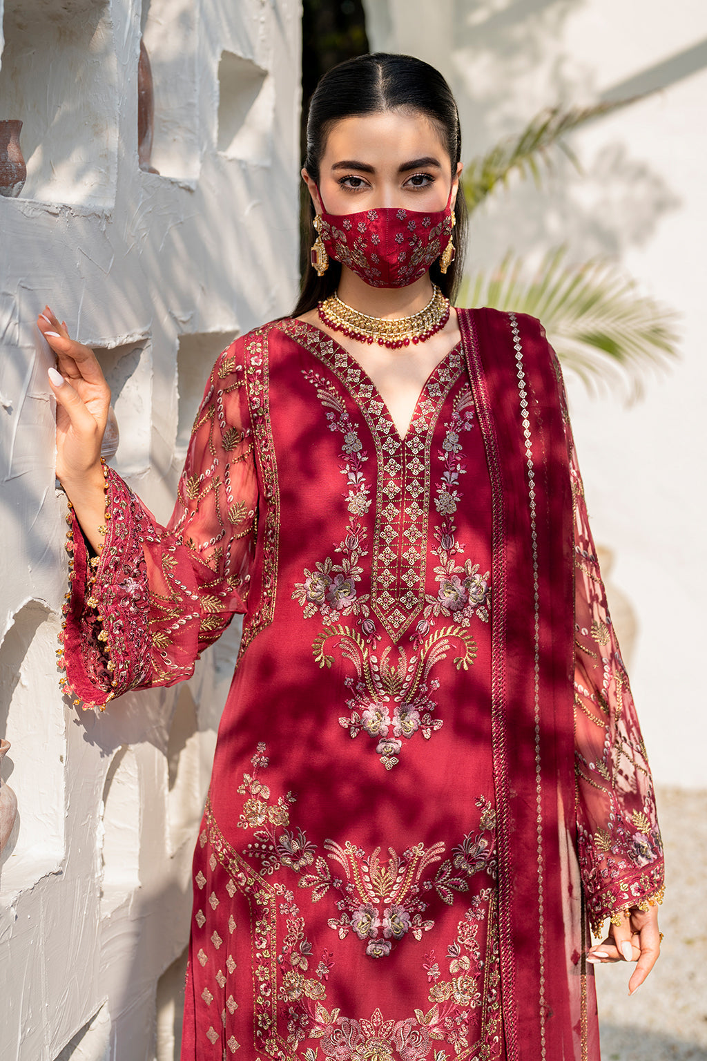 Flossie | Naqsh Formals | S-1402 (A) - by - Libasekhas UK - Registered Vendor of : Flossie - 100% Original Designer Dresss