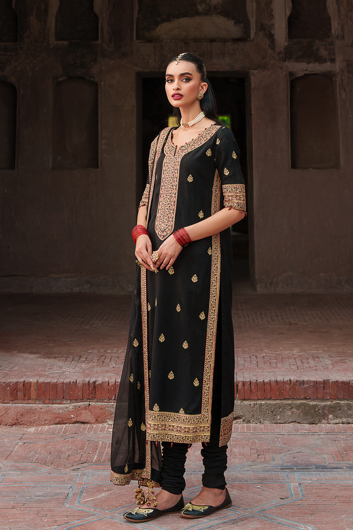 Saad Shaikh | Zaria Festive Pret 25 | NOVA - by Libasekhas UK - Registered Vendor of : Saad Shaikh - 100% Original Designer Dress