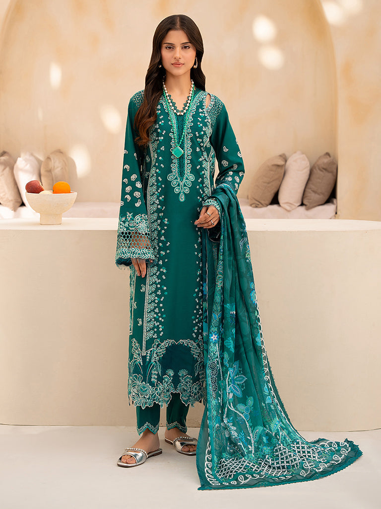 Rajbari | Jahaan Premium Festive Lawn | RINA (Jahan) 5-A - by - Libasekhas UK - Registered Vendor of : Rajbari - 100% Original Designer Dresss