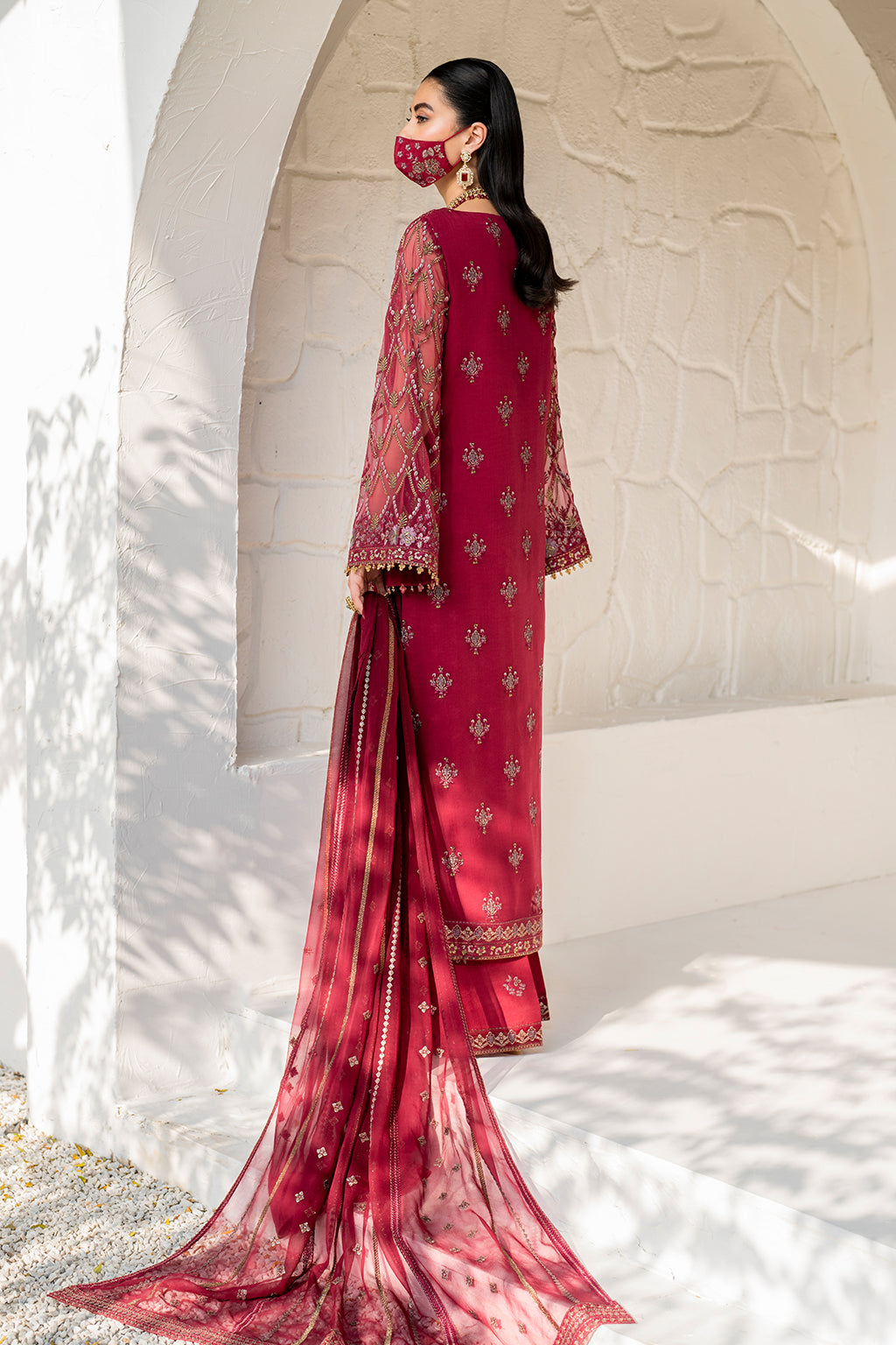Flossie | Naqsh Formals | S-1402 (A) - by - Libasekhas UK - Registered Vendor of : Flossie - 100% Original Designer Dresss