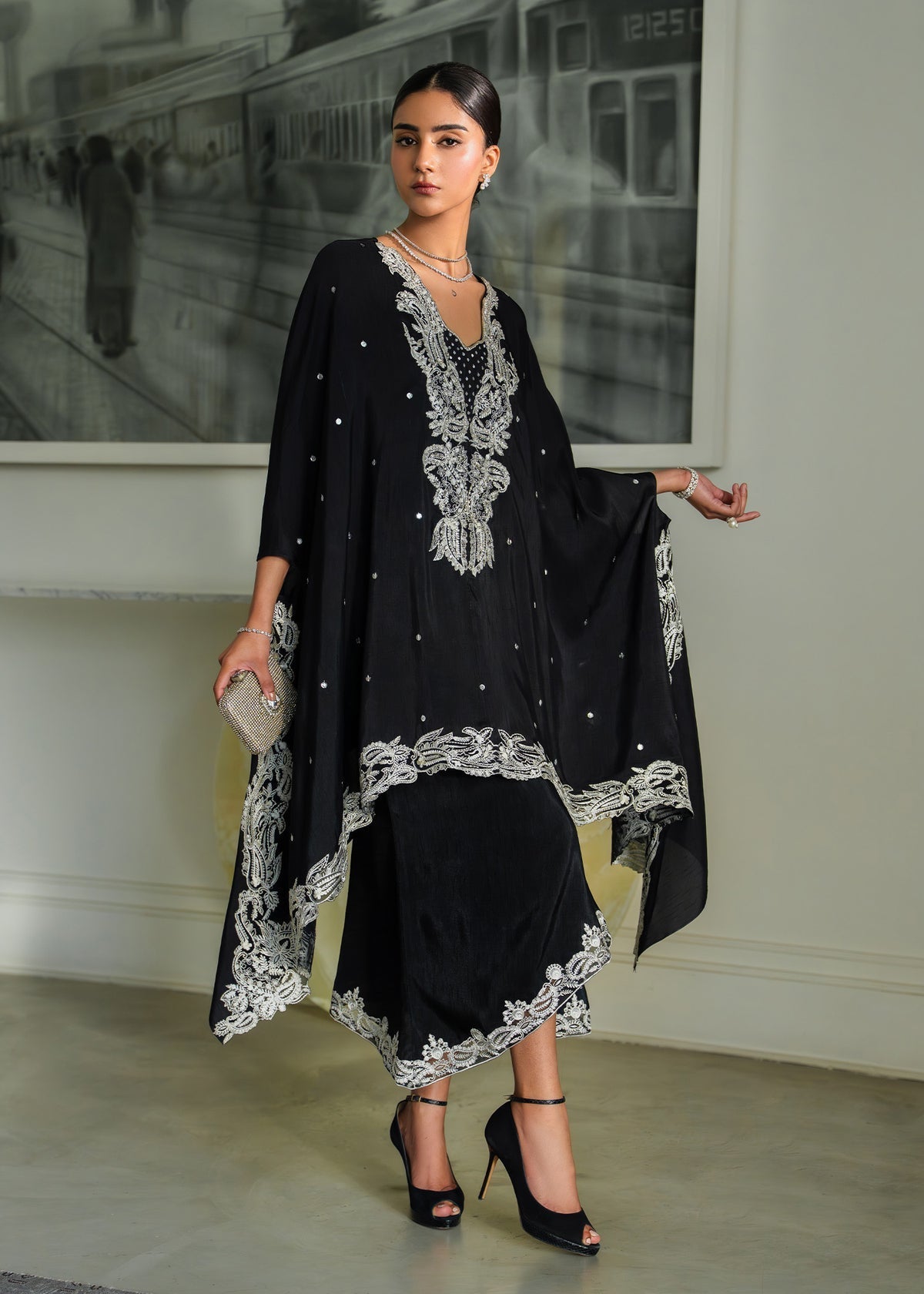 Mahgul | Mahsa Formals | Shadow Luxe - by Libasekhas UK - Registered Vendor of : Mahgul - 100% Original Designer Dress