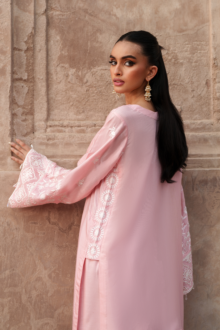 Saad Shaikh | Zaria Festive Pret 25 | BLUSH - by Libasekhas UK - Registered Vendor of : Saad Shaikh - 100% Original Designer Dress