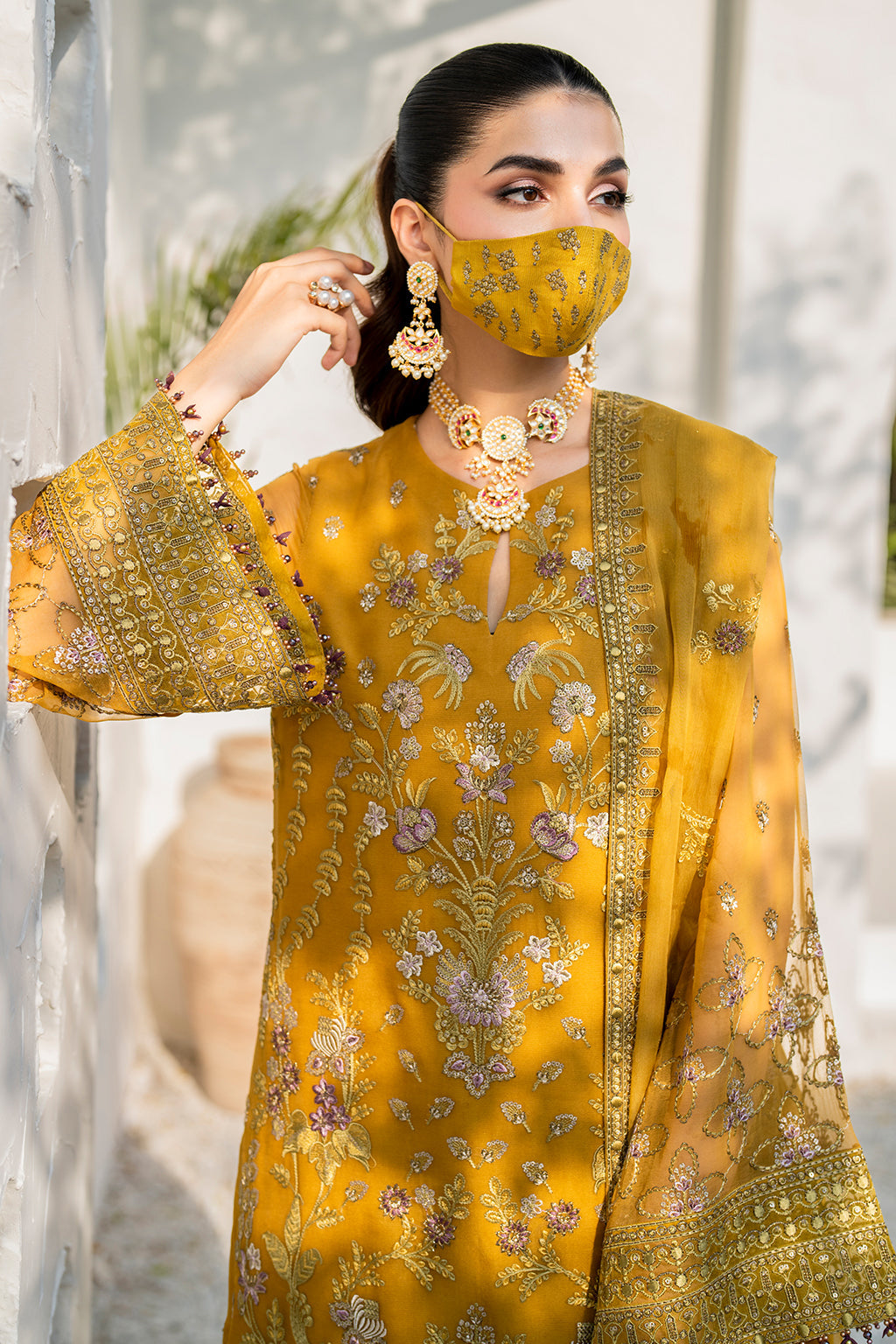Flossie | Naqsh Formals | S-1404 (A) - by - Libasekhas UK - Registered Vendor of : Flossie - 100% Original Designer Dresss