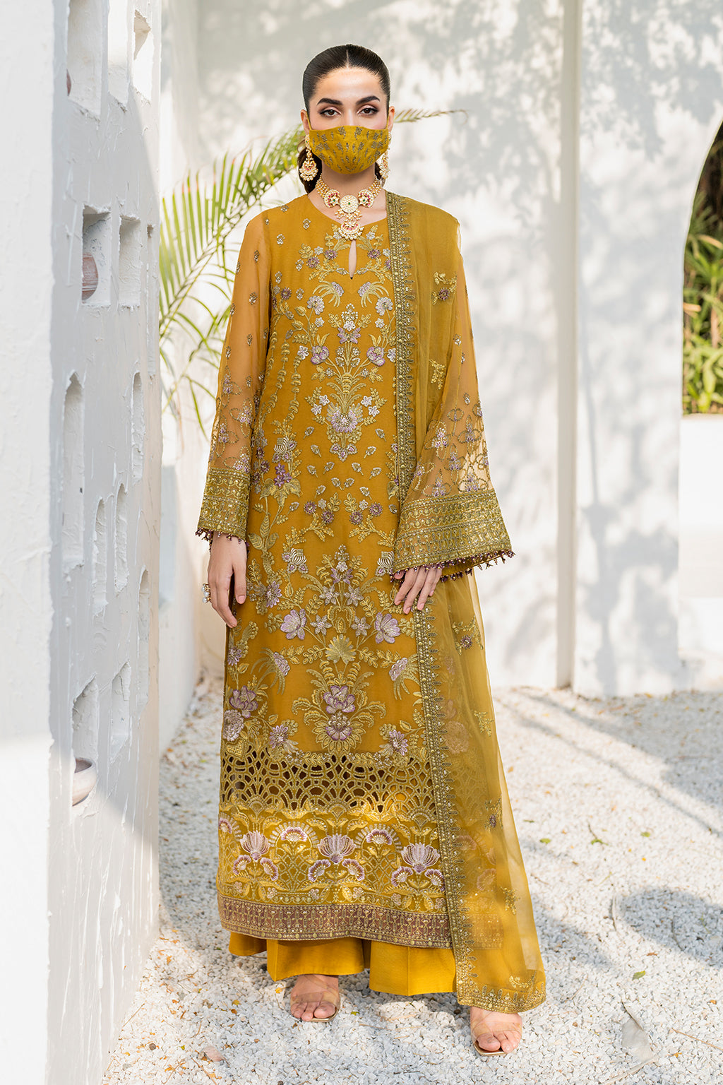 Flossie | Naqsh Formals | S-1404 (A) - by - Libasekhas UK - Registered Vendor of : Flossie - 100% Original Designer Dresss