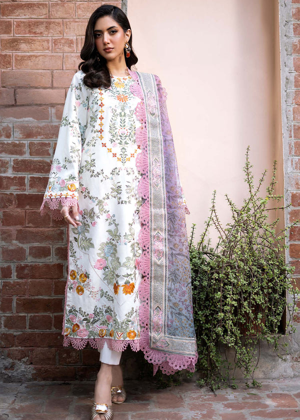Fozia Khalid | Blossom Festive Lawn 25 | Lilly - by - Libasekhas UK - Registered Vendor of : Fozia Khalid - 100% Original Designer Dresss