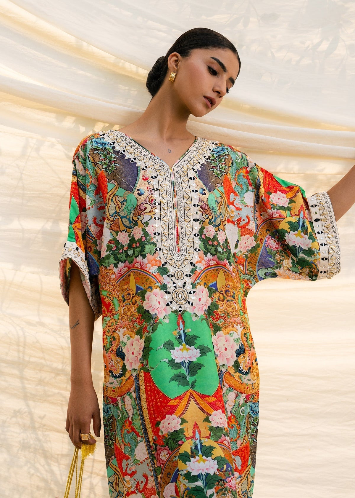 Mahgul | Ambi Bagh Silk Edit | Sumbul - by Libasekhas - Registered Vendor of : Mahgul - 100% Original Designer Dress