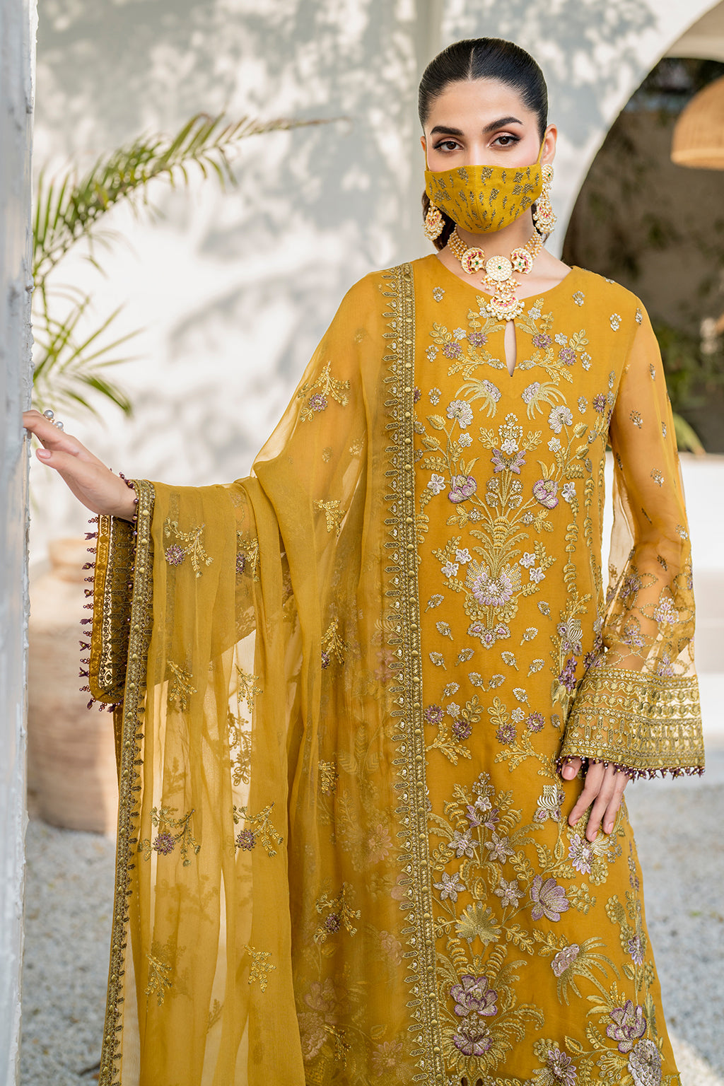 Flossie | Naqsh Formals | S-1404 (A) - by - Libasekhas UK - Registered Vendor of : Flossie - 100% Original Designer Dresss