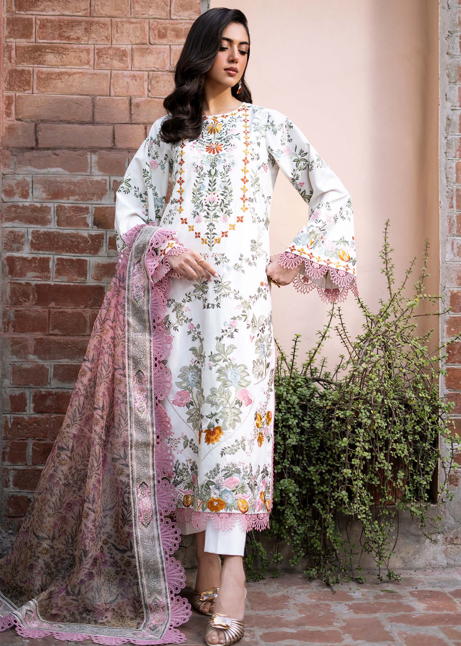 Fozia Khalid | Blossom Festive Lawn 25 | Lilly - by - Libasekhas UK - Registered Vendor of : Fozia Khalid - 100% Original Designer Dresss