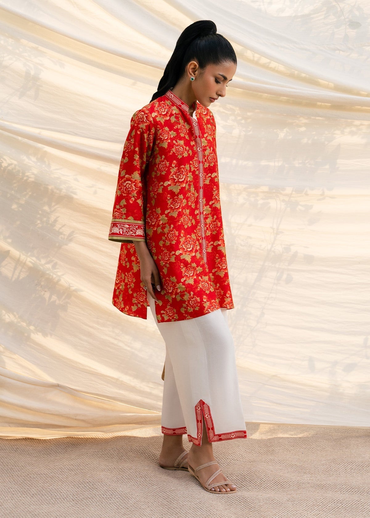 Mahgul | Ambi Bagh Silk Edit | Gulal - by Libasekhas - Registered Vendor of : Mahgul - 100% Original Designer Dress
