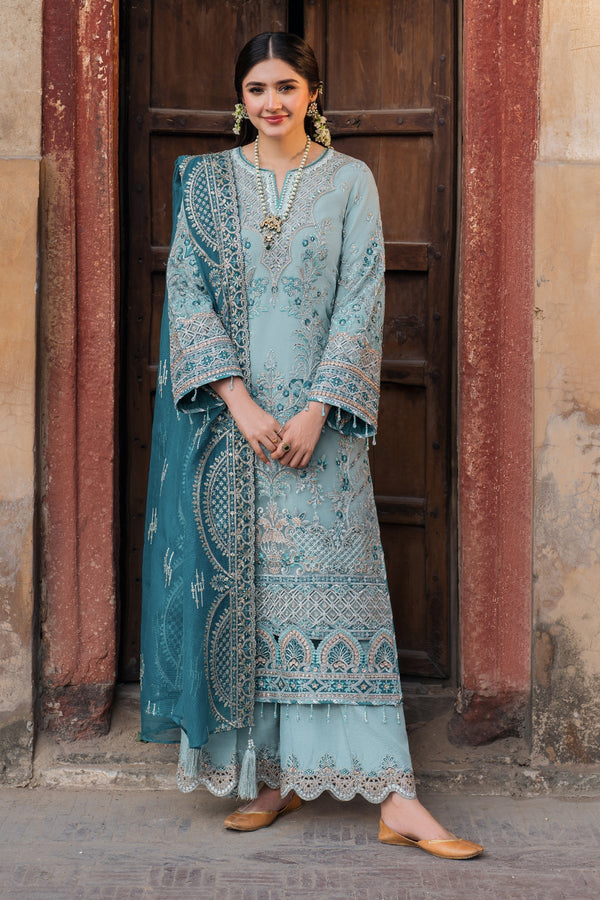 Imrozia Premium | Meeras Luxury Eid 25 | I-225 FEROZA - by - Libasekhas UK - Registered Vendor of : Imrozia Premium - 100% Original Designer Dresss