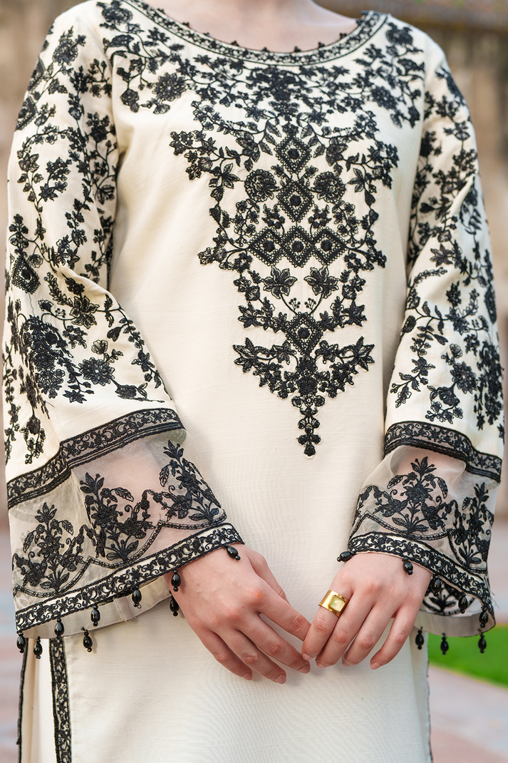 Saad Shaikh | Zaria Festive Pret 25 | ISLE - by Libasekhas UK - Registered Vendor of : Saad Shaikh - 100% Original Designer Dress