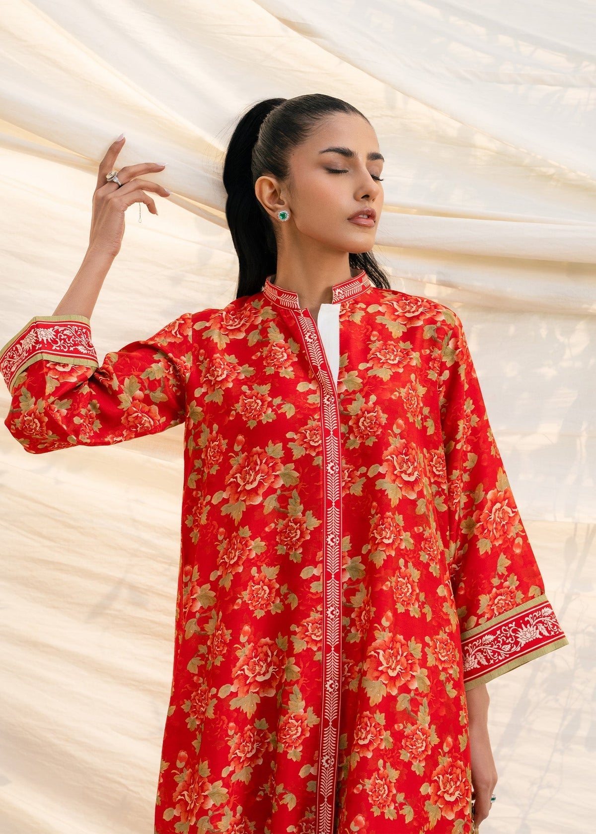 Mahgul | Ambi Bagh Silk Edit | Gulal - by Libasekhas - Registered Vendor of : Mahgul - 100% Original Designer Dress