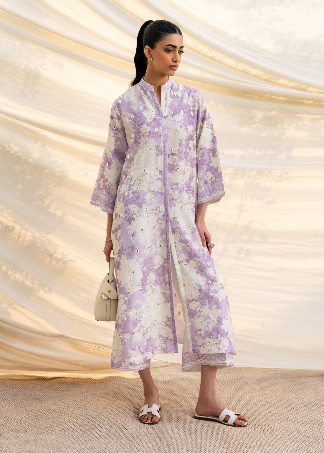 Mahgul | Ambi Bagh Silk Edit | Bagh-e-Noor - by Libasekhas - Registered Vendor of : Mahgul - 100% Original Designer Dress