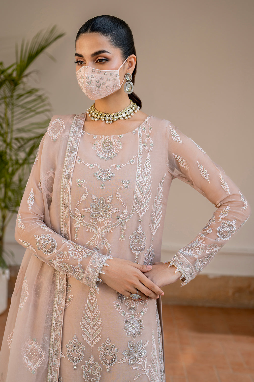 Flossie | Naqsh Formals | S-1403 (B) - by - Libasekhas UK - Registered Vendor of : Flossie - 100% Original Designer Dresss