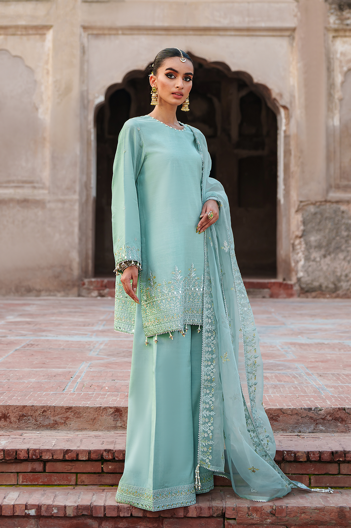 Saad Shaikh | Zaria Festive Pret 25 | AURA - by Libasekhas UK - Registered Vendor of : Saad Shaikh - 100% Original Designer Dress