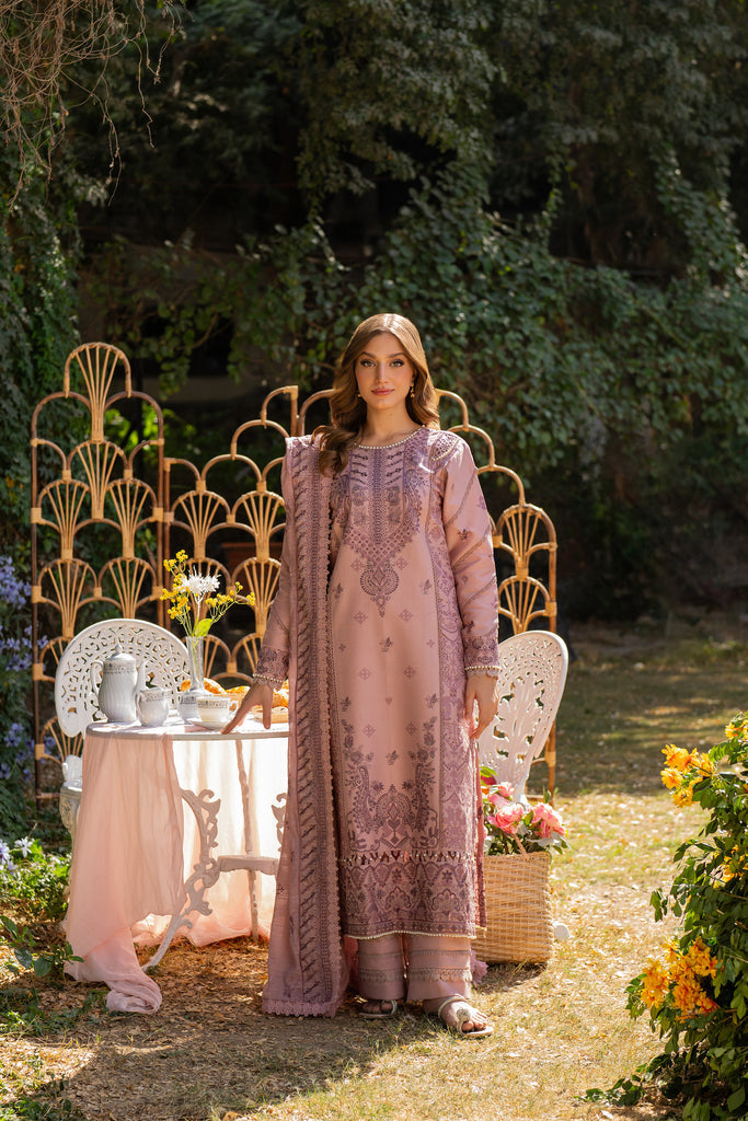 Florent | Chikankari Eid 25 | FLC- 6B - by - Libasekhas UK - Registered Vendor of : Florent - 100% Original Designer Dresss