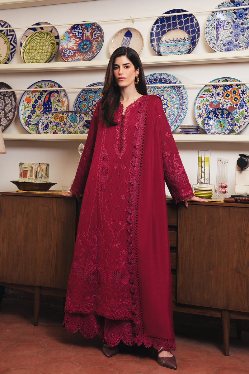 Afrozeh | Sheer Khurma Eid Pret 26 | KESAR - by Libasekhas UK - Registered Vendor of : Afrozeh - 100% Original Designer Dress