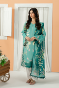 Zarposh | Sundaze Luxe Pret | Lazuli - by Libasekhas UK - Registered Vendor of : Zarposh - 100% Original Designer Dress
