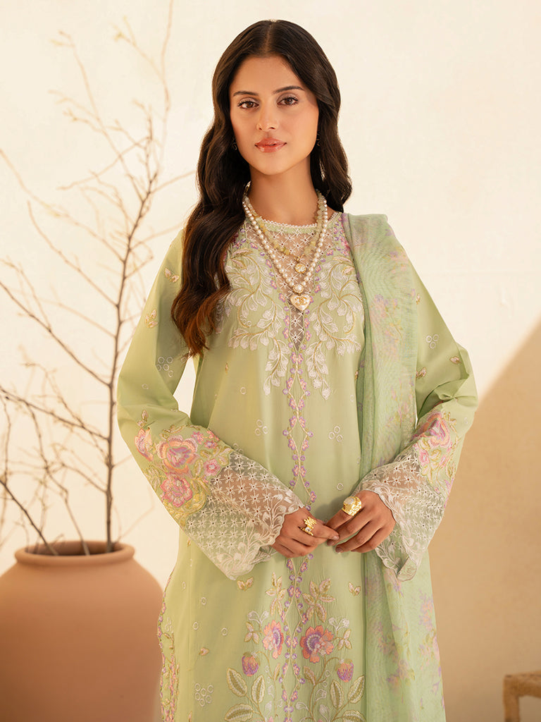 Rajbari | Jahaan Premium Festive Lawn | RAYA (Jahan) 1-B - by - Libasekhas UK - Registered Vendor of : Rajbari - 100% Original Designer Dresss