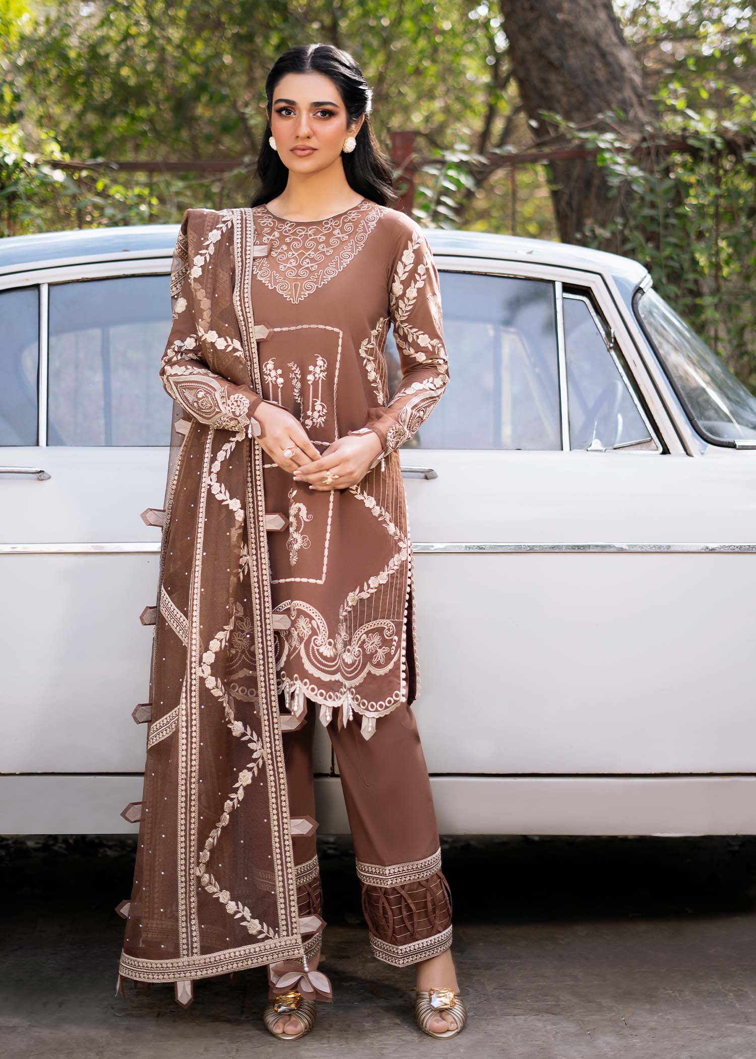 Fozia Khalid | Blossom Festive Lawn 25 | Spirea - by - Libasekhas UK - Registered Vendor of : Fozia Khalid - 100% Original Designer Dresss