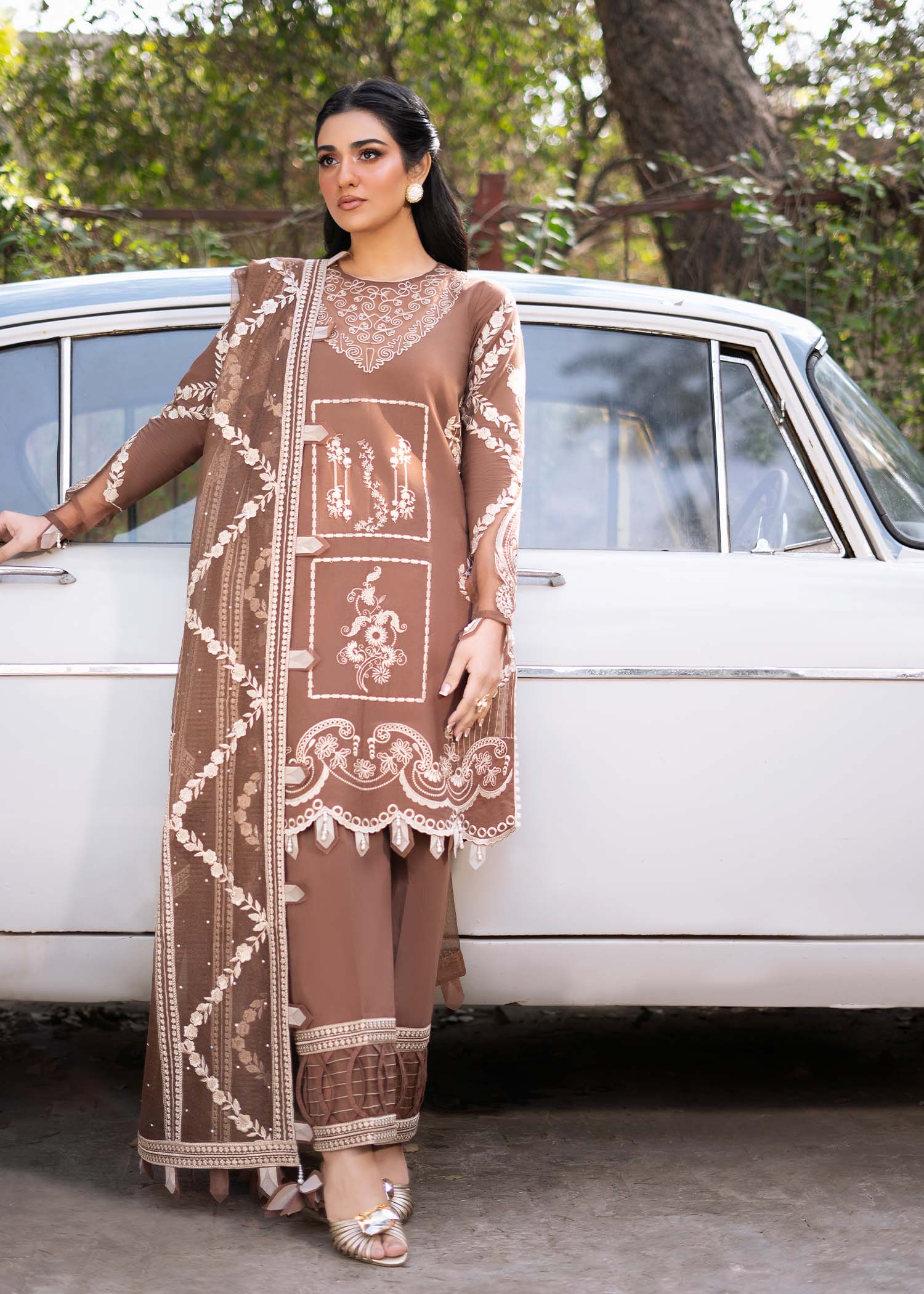 Fozia Khalid | Blossom Festive Lawn 25 | Spirea - by - Libasekhas UK - Registered Vendor of : Fozia Khalid - 100% Original Designer Dresss