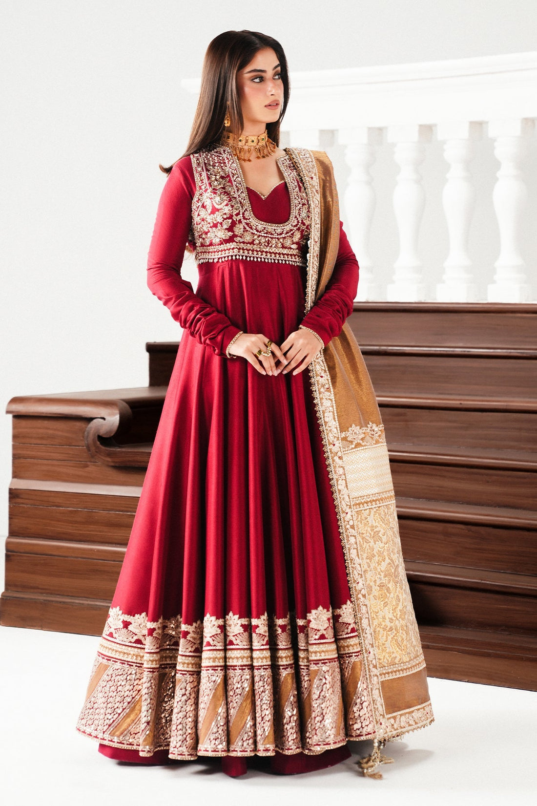 Saad Bin Shahzad | Festive Pret 26 | Rayan - by Libasekhas UK - Registered Vendor of : Saad Bin Shahzad - 100% Original Designer Dress