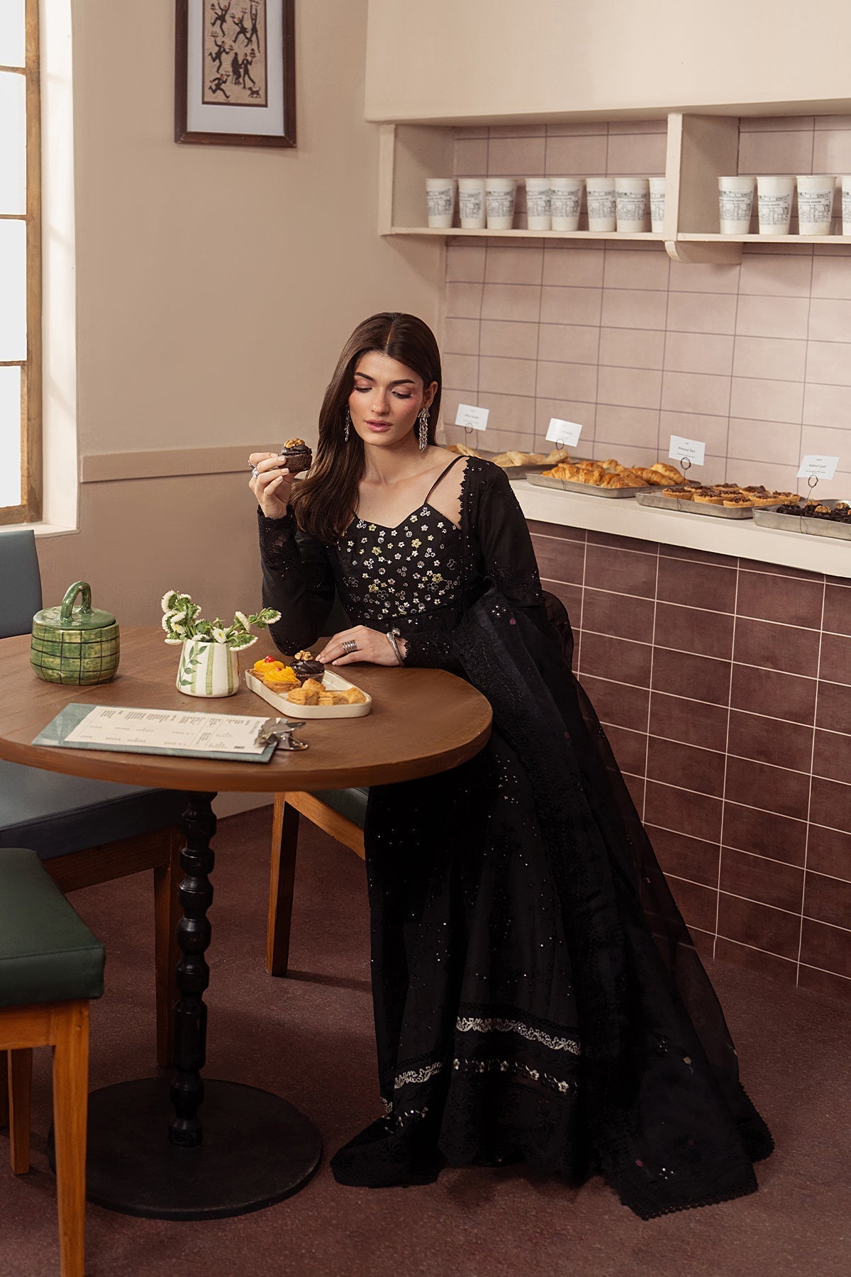 Ayzel | The Brewed 26 | Sepia - by Libasekhas UK - Registered Vendor of : Ayzel - 100% Original Designer Dress