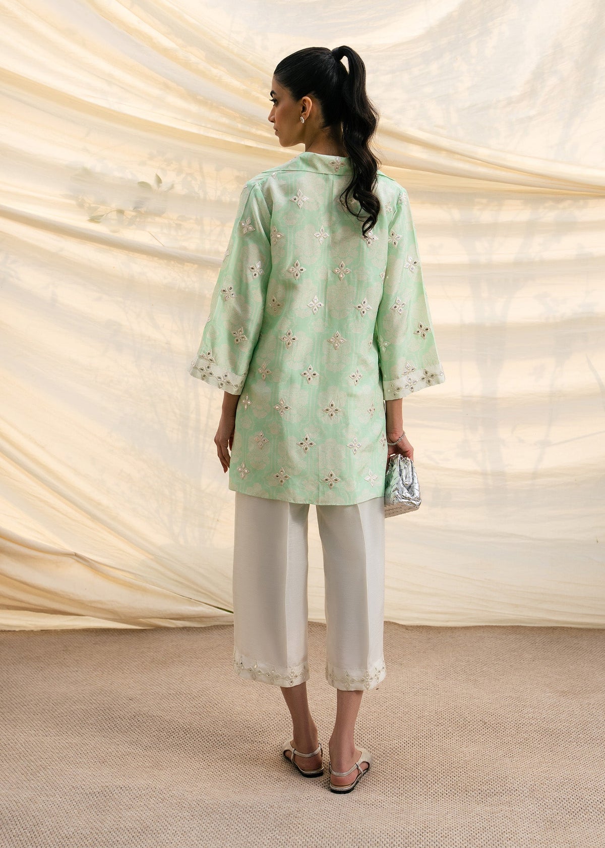 Mahgul | Ambi Bagh Silk Edit | Caelina - by Libasekhas - Registered Vendor of : Mahgul - 100% Original Designer Dress