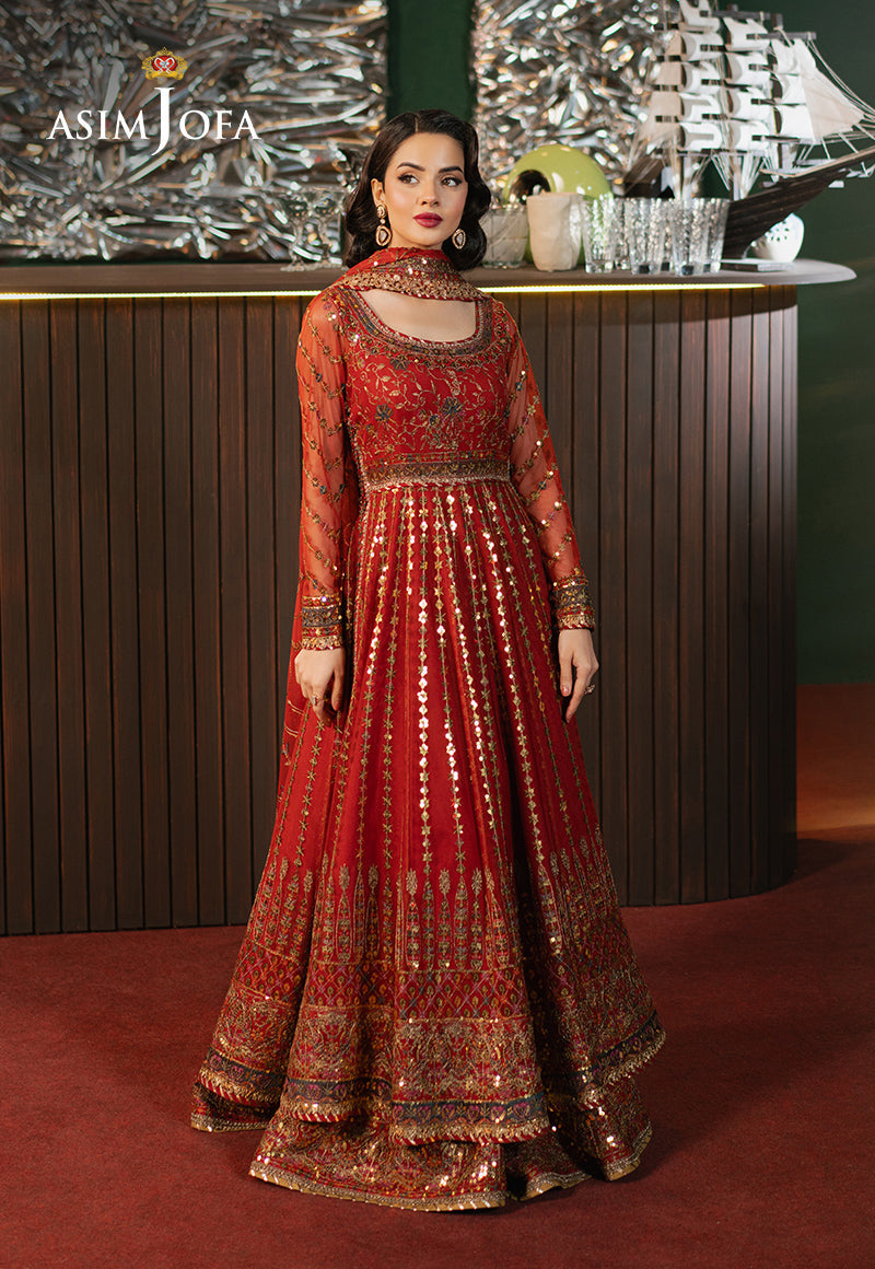 Asim Jofa | Premium Festive | AJPF-32 - by - Libasekhas UK - Registered Vendor of : Asim Jofa - 100% Original Designer Dresss