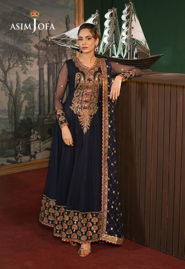 Asim Jofa | Premium Festive | AJPF-03 - by - Libasekhas UK - Registered Vendor of : Asim Jofa - 100% Original Designer Dresss