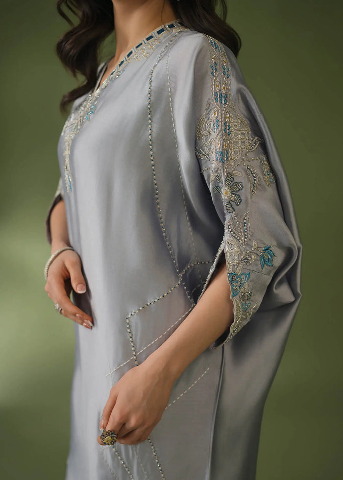 Jeem | Celestial Luxe Formals |GREY NOIR - by Libasekhas UK - Registered Vendor of : Jeem - 100% Original Designer Dress