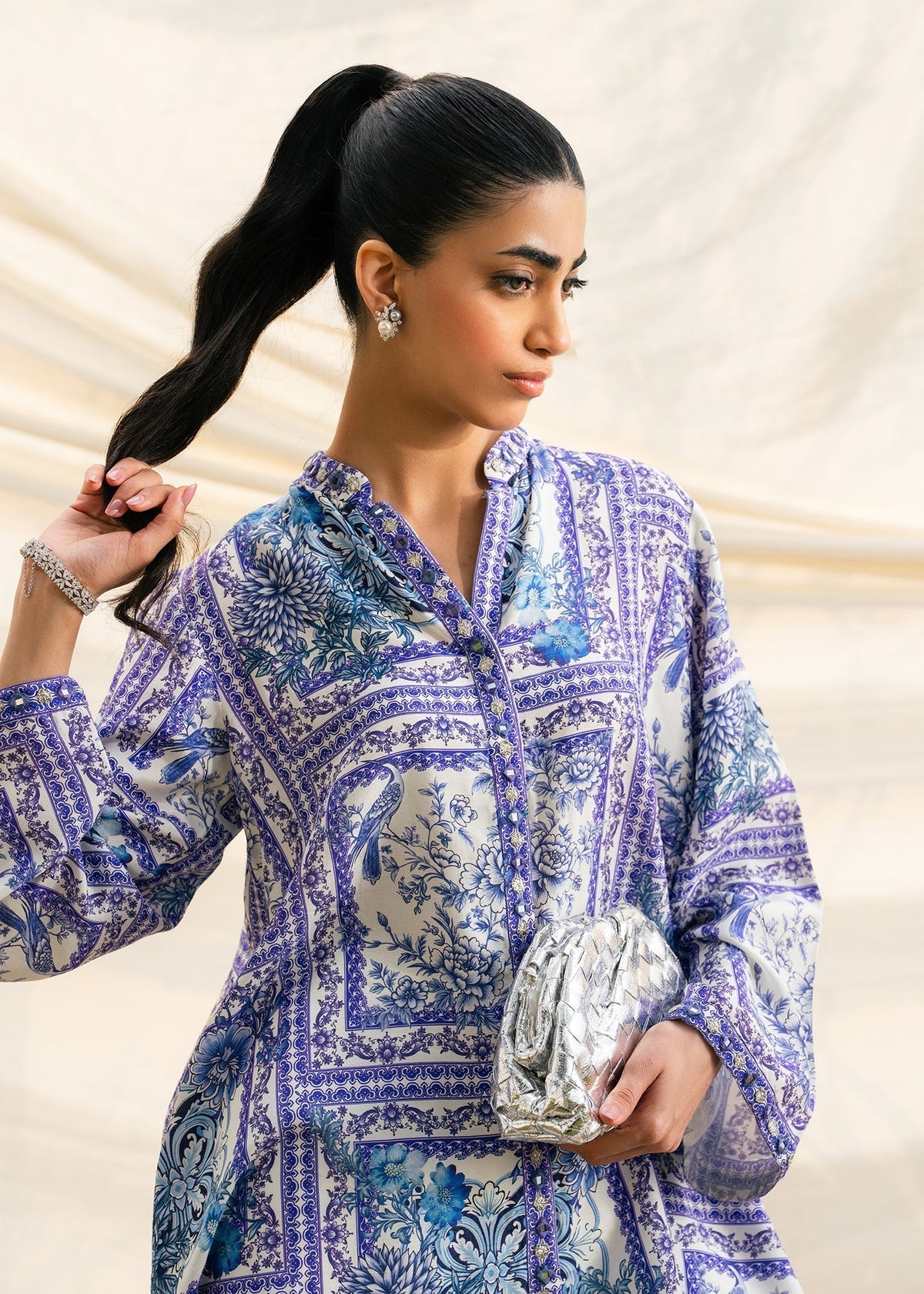 Mahgul | Ambi Bagh Silk Edit | Lirae - by Libasekhas - Registered Vendor of : Mahgul - 100% Original Designer Dress