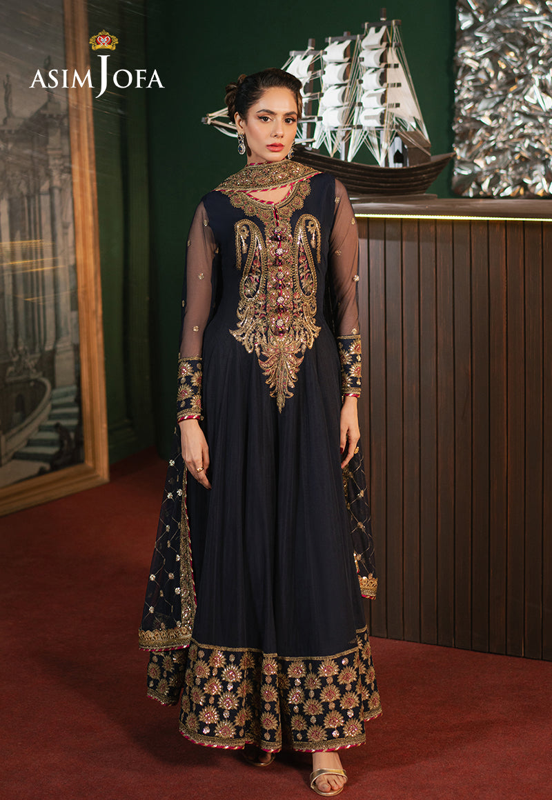 Asim Jofa | Premium Festive | AJPF-03 - by - Libasekhas UK - Registered Vendor of : Asim Jofa - 100% Original Designer Dresss