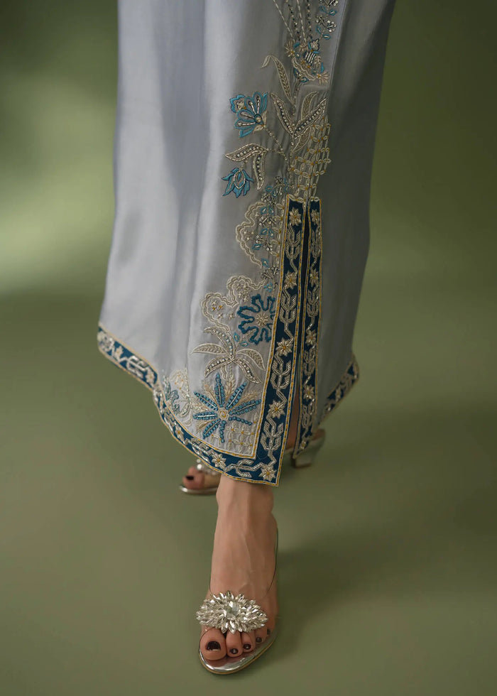 Jeem | Celestial Luxe Formals |GREY NOIR - by Libasekhas UK - Registered Vendor of : Jeem - 100% Original Designer Dress