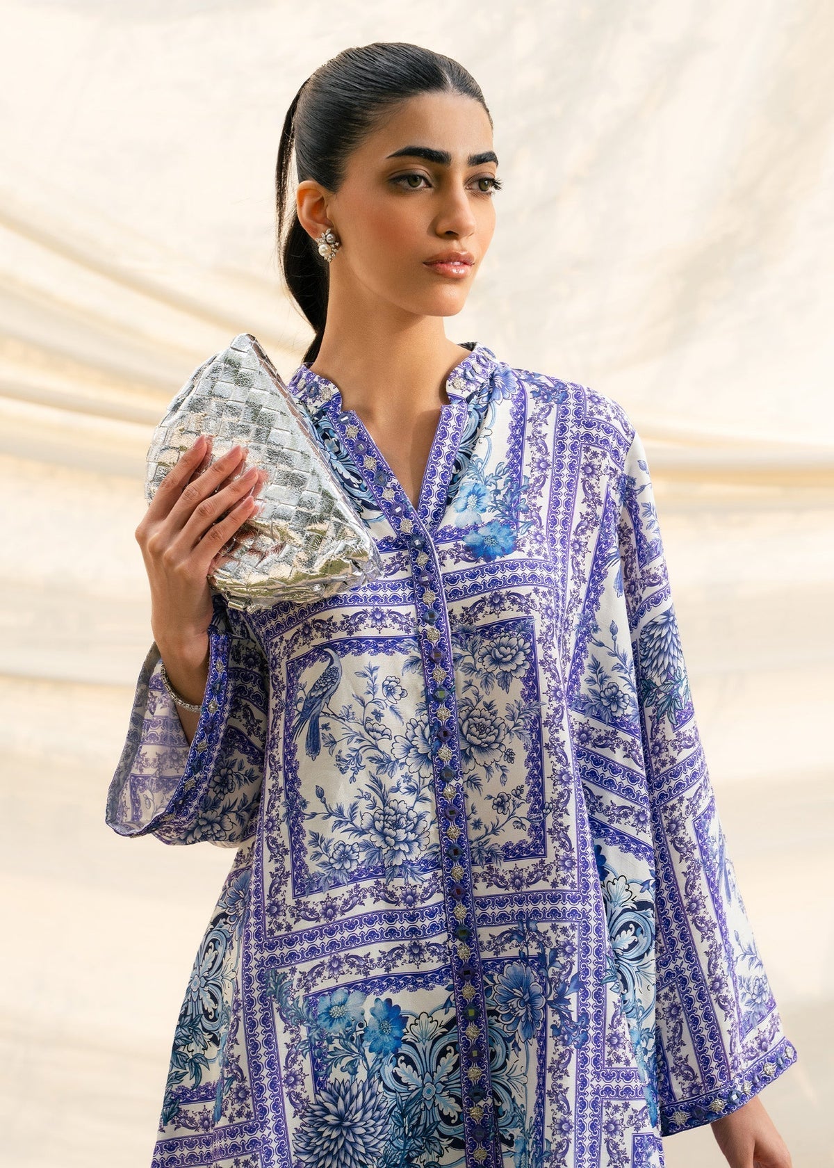 Mahgul | Ambi Bagh Silk Edit | Lirae - by Libasekhas - Registered Vendor of : Mahgul - 100% Original Designer Dress