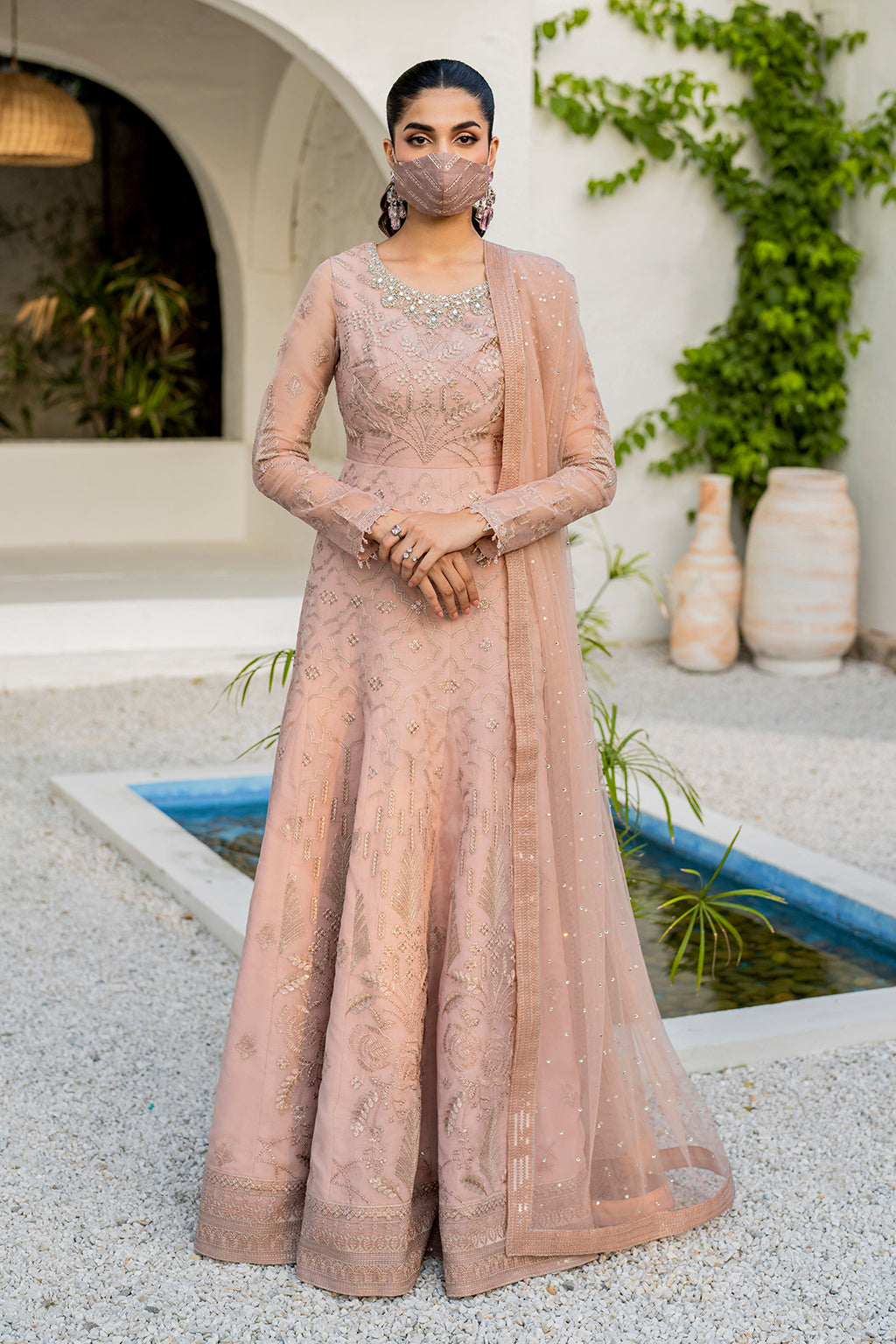 Flossie | Naqsh Formals | S-1407 - by - Libasekhas UK - Registered Vendor of : Flossie - 100% Original Designer Dresss