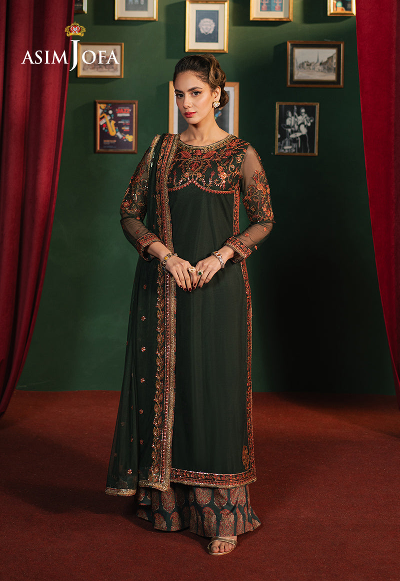 Asim Jofa | Premium Festive | AJPF-08 - by - Libasekhas UK - Registered Vendor of : Asim Jofa - 100% Original Designer Dresss