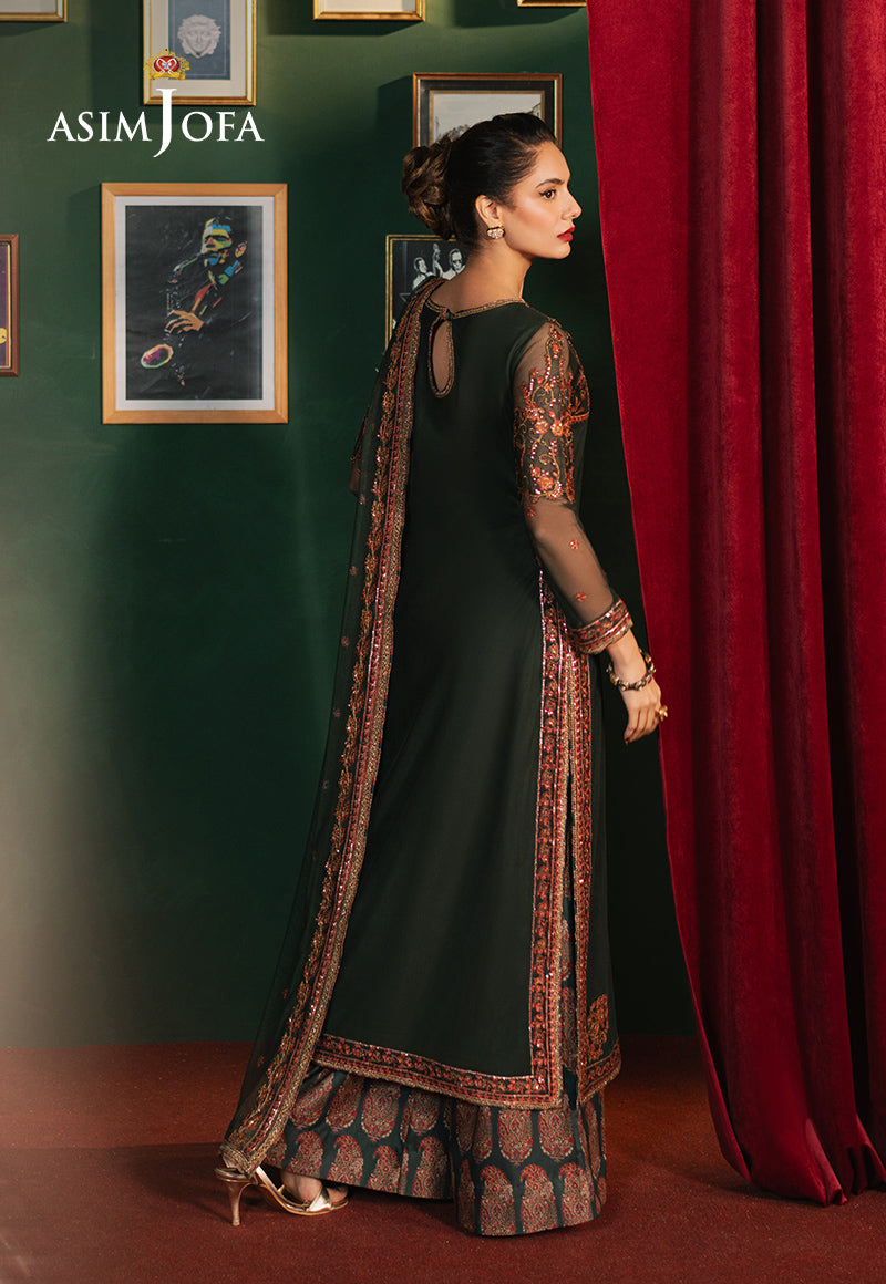 Asim Jofa | Premium Festive | AJPF-08 - by - Libasekhas UK - Registered Vendor of : Asim Jofa - 100% Original Designer Dresss