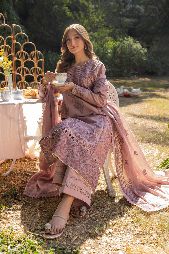 Florent | Chikankari Eid 25 | FLC- 6B - by - Libasekhas UK - Registered Vendor of : Florent - 100% Original Designer Dresss