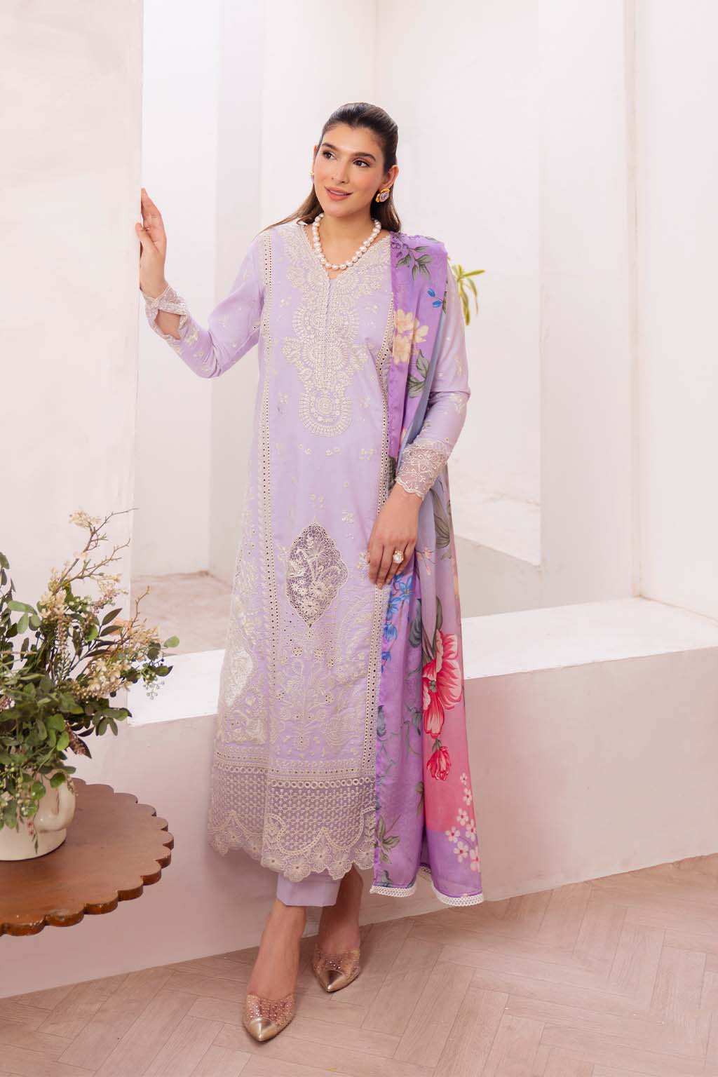 Neeshay | Symphony Luxury Lawn | MUSE - by - Libasekhas UK - Registered Vendor of : Neeshay - 100% Original Designer Dresss