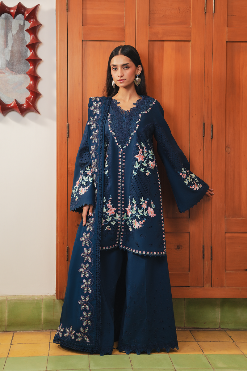 Afrozeh | Sheer Khurma Eid Pret 26 | NEELBARFI - by Libasekhas UK - Registered Vendor of : Afrozeh - 100% Original Designer Dress