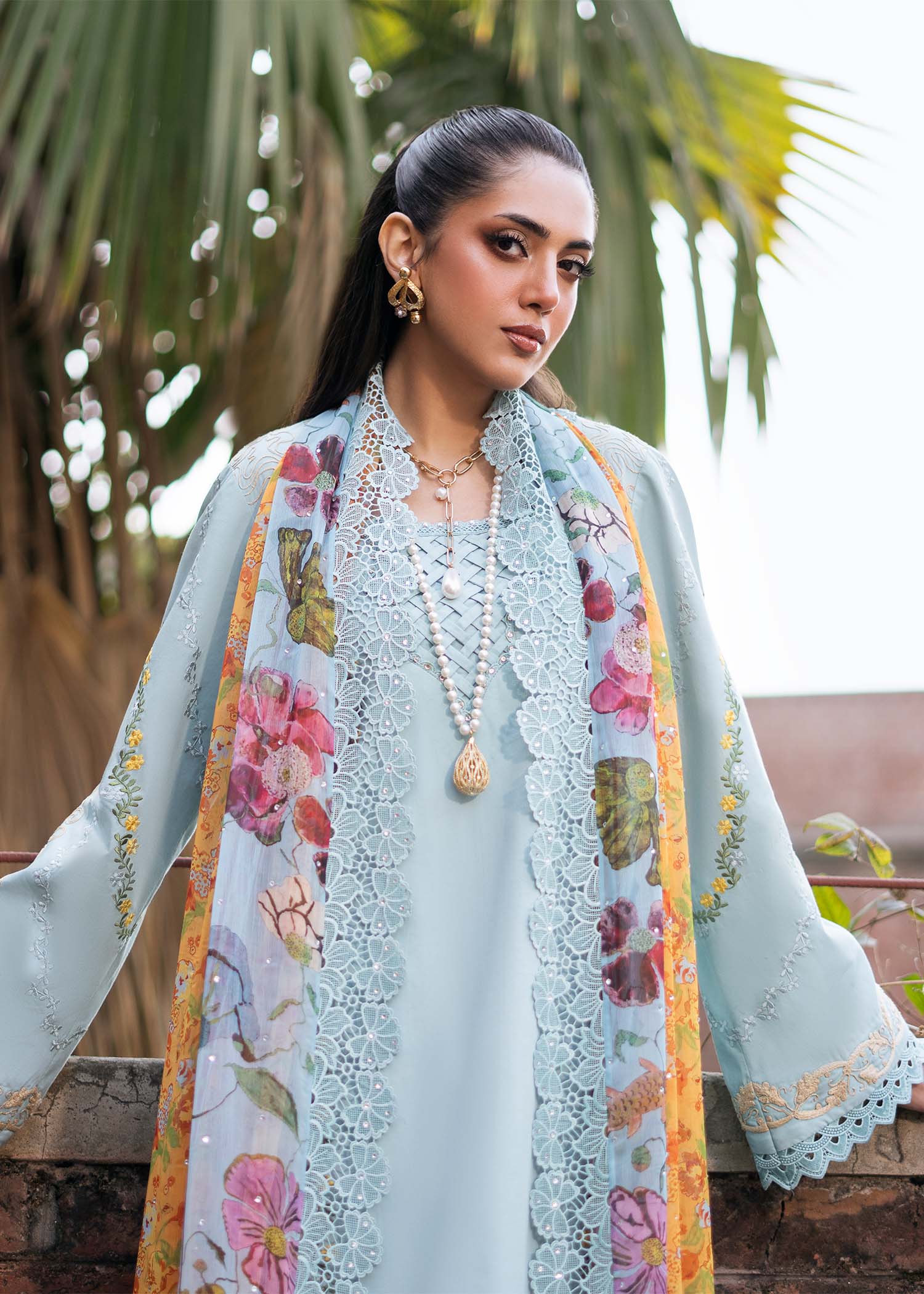 Fozia Khalid | Blossom Festive Lawn 25 |Freesia - by - Libasekhas UK - Registered Vendor of : Fozia Khalid - 100% Original Designer Dresss