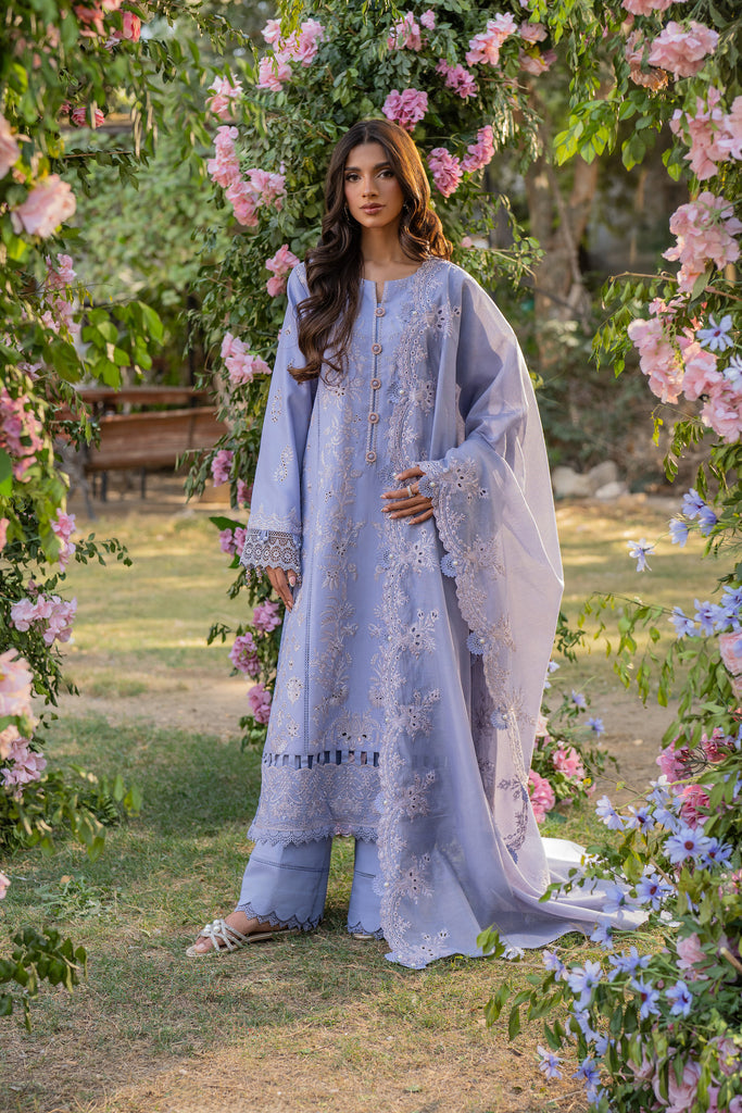Florent | Chikankari Eid 25 | FLC- 4A - by - Libasekhas UK - Registered Vendor of : Florent - 100% Original Designer Dresss