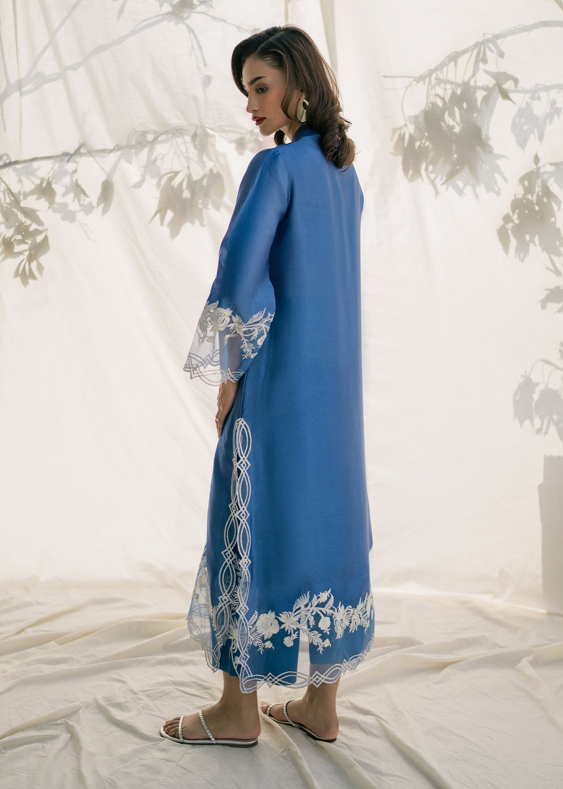 Mahgul | Samara Pret | Ocean Mist - by - Libasekhas UK - Registered Vendor of : Mahgul - 100% Original Designer Dresss