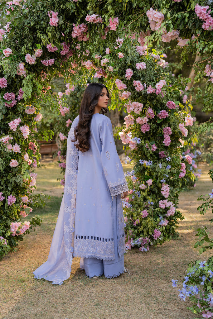 Florent | Chikankari Eid 25 | FLC- 4A - by - Libasekhas UK - Registered Vendor of : Florent - 100% Original Designer Dresss