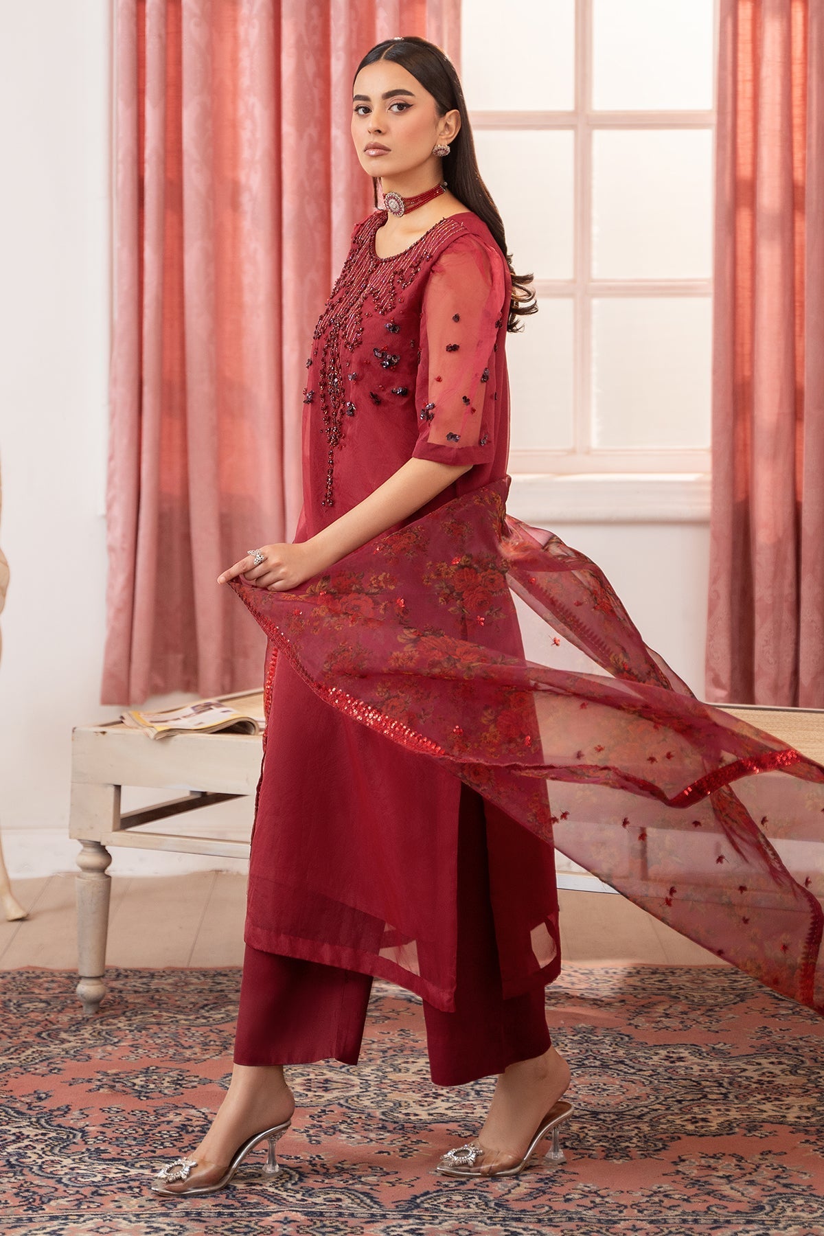 Charizma | Festive Pret | CMA-5-119 - by - Libasekhas UK - Registered Vendor of : Charizma - 100% Original Designer Dresss