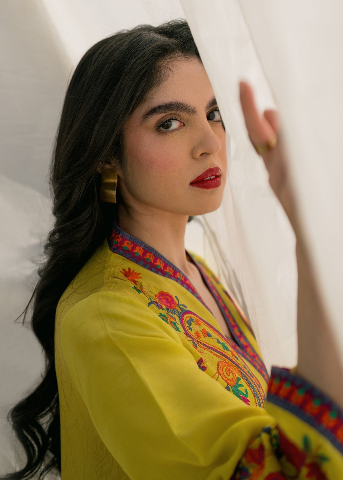 Mahgul | Samara Pret | Saffron Scent - by - Libasekhas UK - Registered Vendor of : Mahgul - 100% Original Designer Dresss