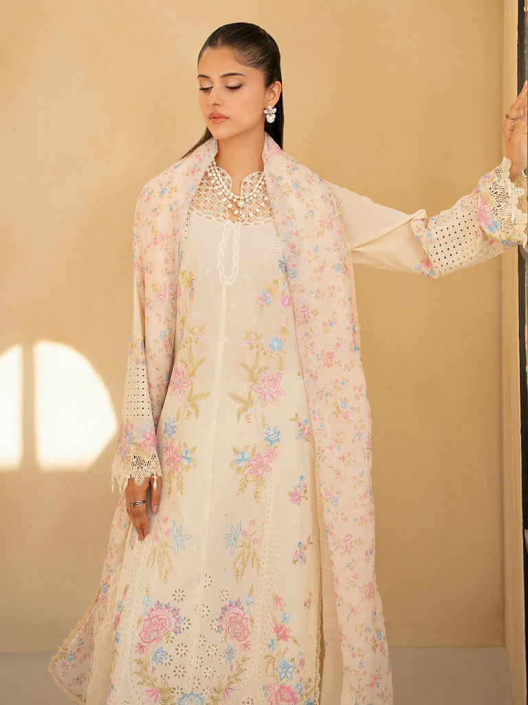 Rajbari | Jahaan Premium Festive Lawn | AIRA (Jahan) 2-A - by - Libasekhas UK - Registered Vendor of : Rajbari - 100% Original Designer Dresss