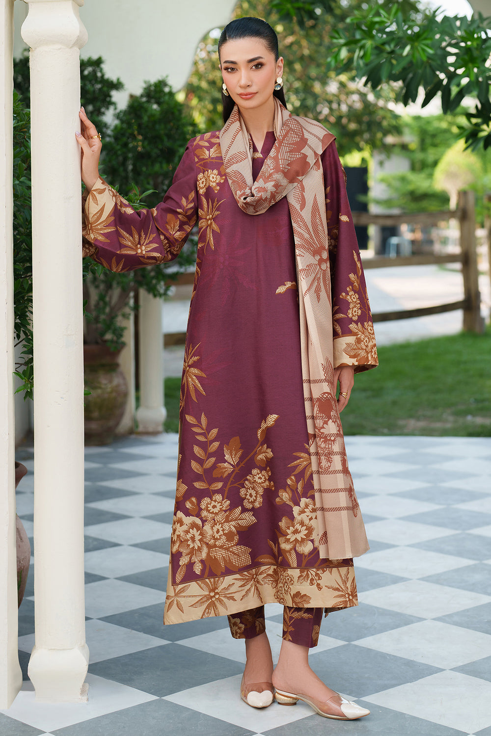 Jazmin | Winter 25 | UW-0180 M - by Libasekhas UK - Registered Vendor of : Jazmin - 100% Original Designer Dress