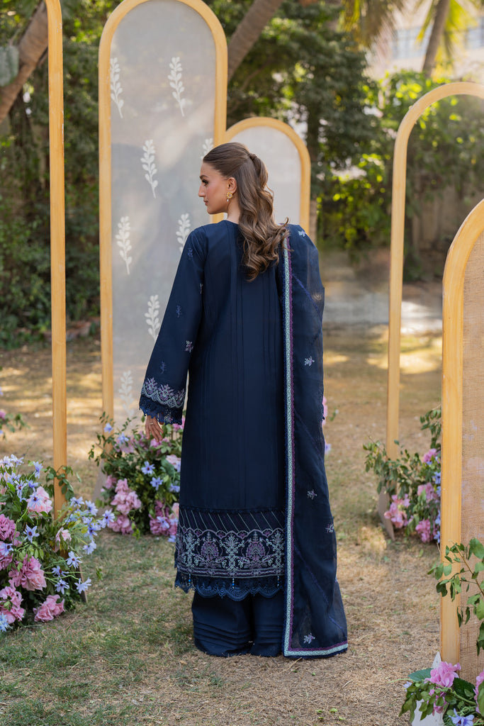 Florent | Chikankari Eid 25 | FLC- 7 - by - Libasekhas UK - Registered Vendor of : Florent - 100% Original Designer Dresss